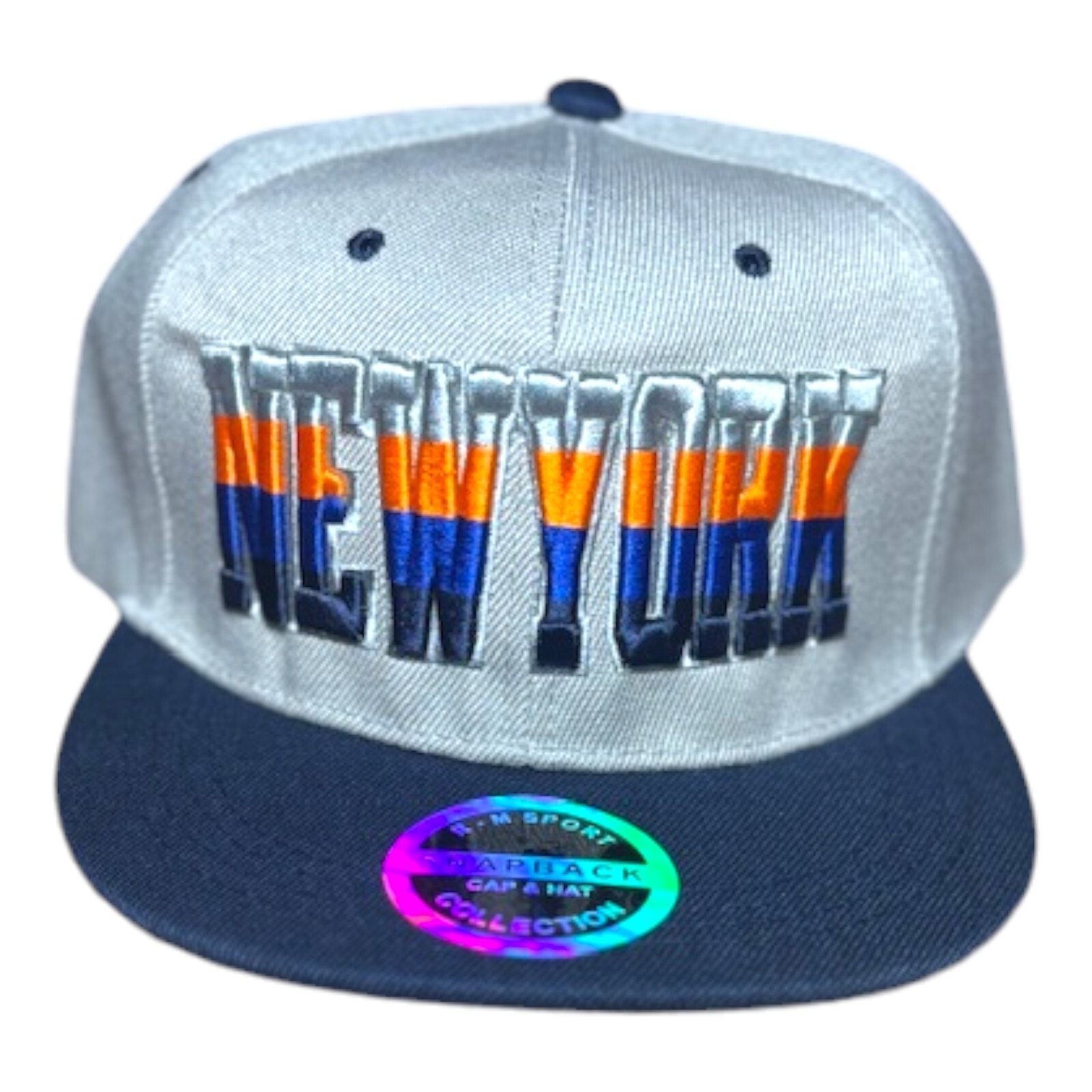 New York City Snapback Hat Adjustable Flat Brim Baseball Cap Streetwear Urban